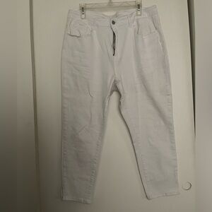 White Skinny, Ankle Length Jeans